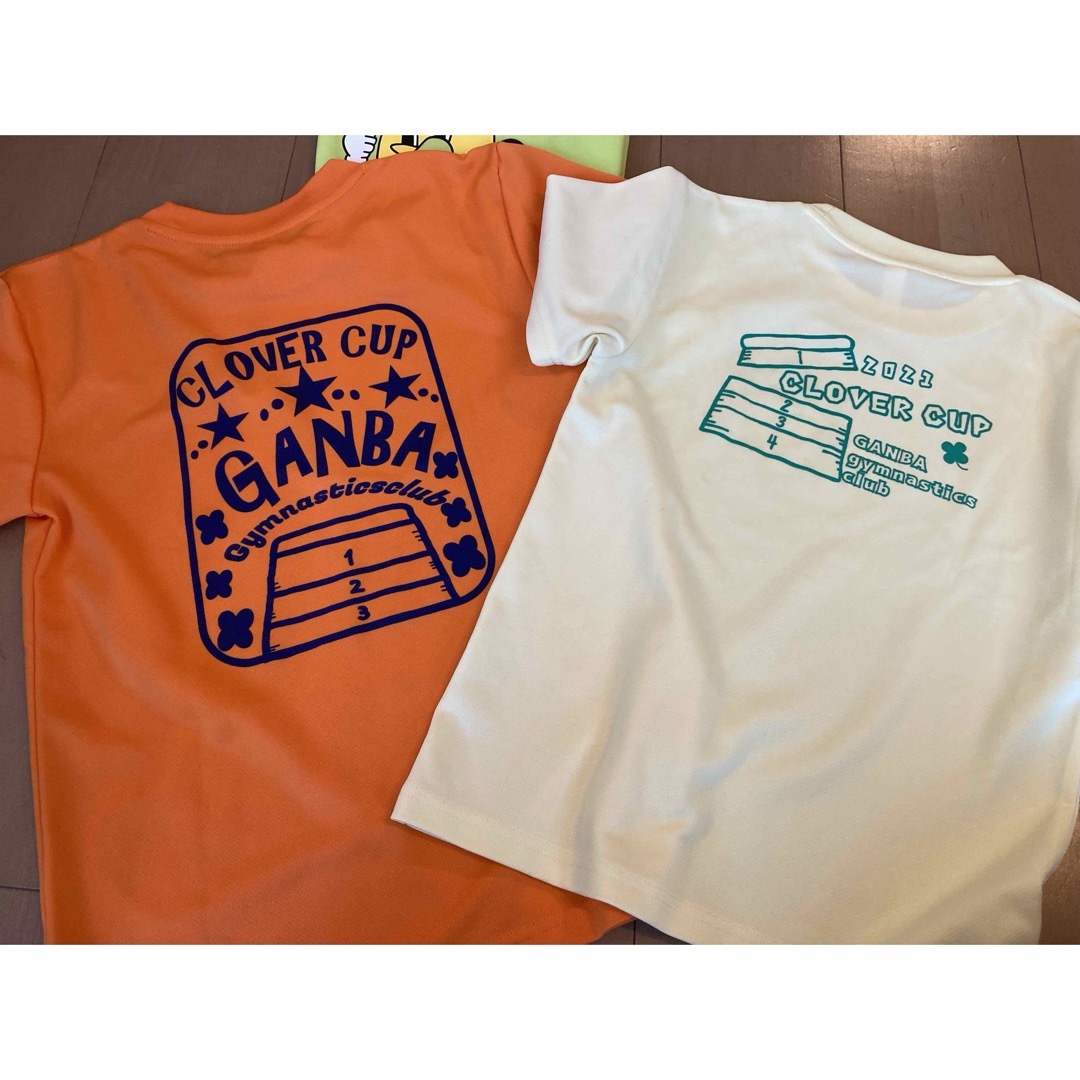 ガンバ体操クラブ　速乾Tシャツ　スポーツTシャツ　3枚　140 150 キッズ/ベビー/マタニティのキッズ服女の子用(90cm~)(Tシャツ/カットソー)の商品写真