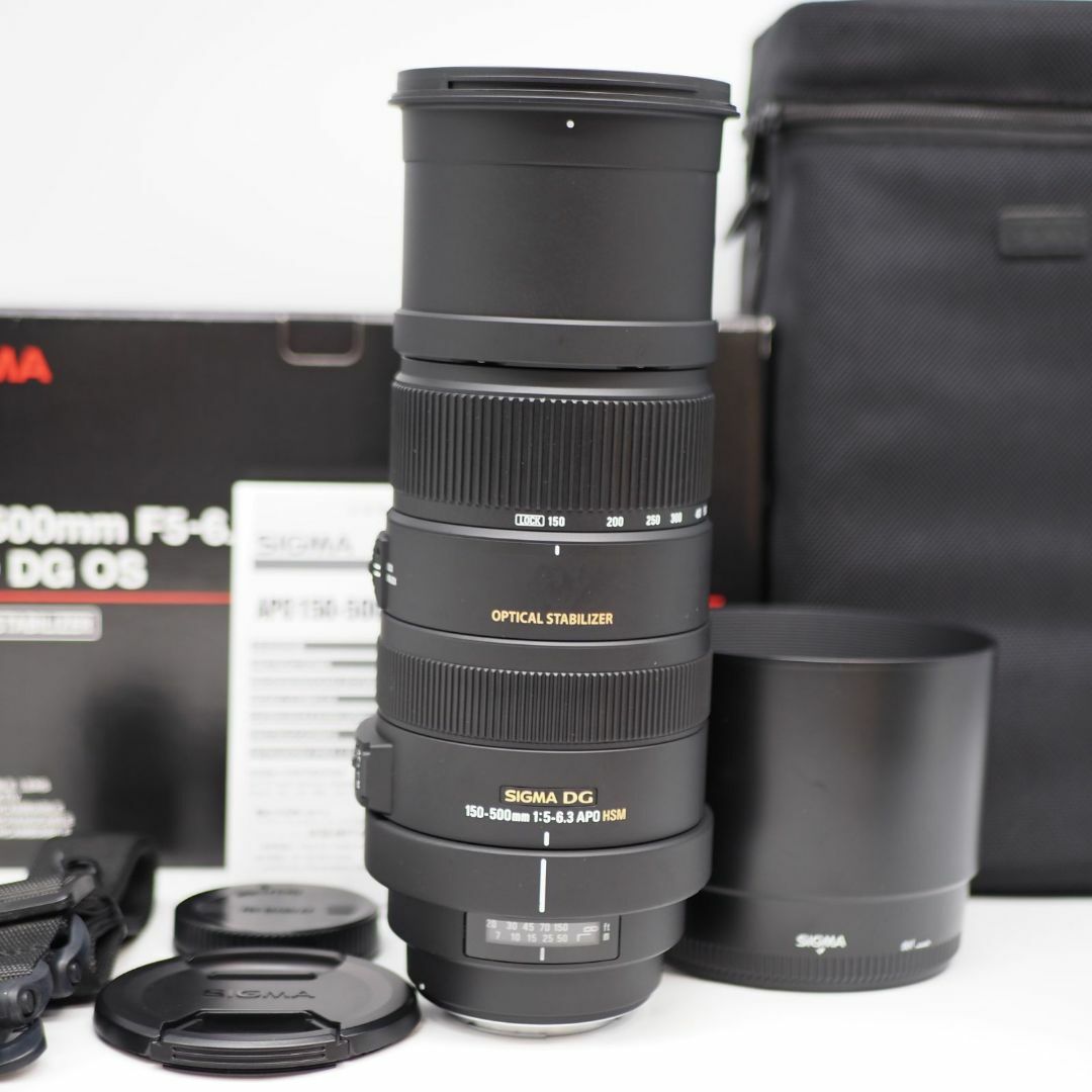 SIGMA - APO 150-500mm F5-6.3 DG OS HSM キヤノン用