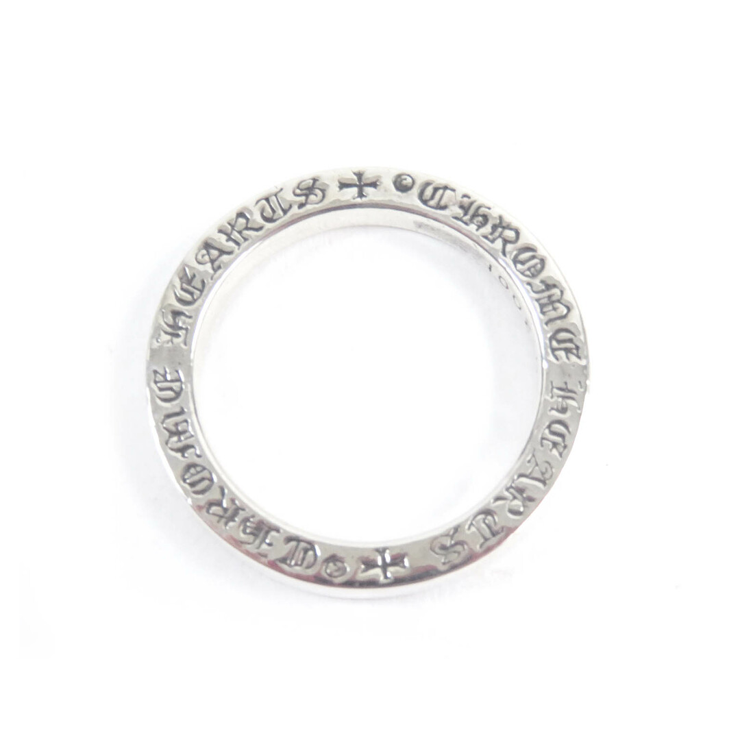 Chrome Hearts - 極美品□CHROME HEARTS クロムハーツ SV925 ロゴ入り スペーサーリング 3ｍｍ プレーン リング・指輪 シルバー 22号相当 重量7.5g メンズ