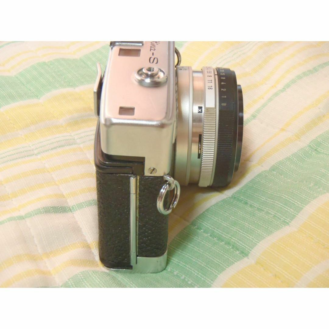 ❤️動作品☆美品❤️ミノルチナS❤️キャップ付き☆F1.8☆大 ❤️動作品☆美品❤️ミノルチナS❤️キャップ付き☆F1.8☆大