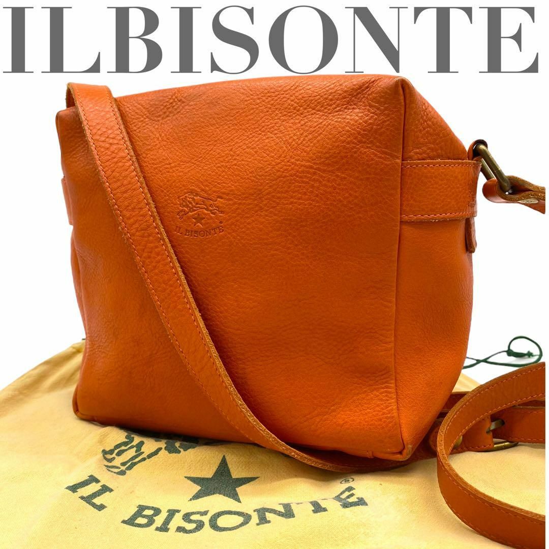 IL BISONTE - イルビゾンテ ショルダーバッグ スクエア 四角 斜 IL BISONTE - イルビゾンテ ショルダーバッグ スクエア 四角 斜