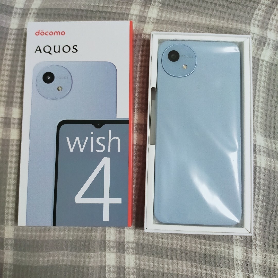 AQUOS - アクオスウィッシュ4本体ブルーの通販 by みかんのお AQUOS - アクオスウィッシュ4本体ブルーの通販 by みかんのお