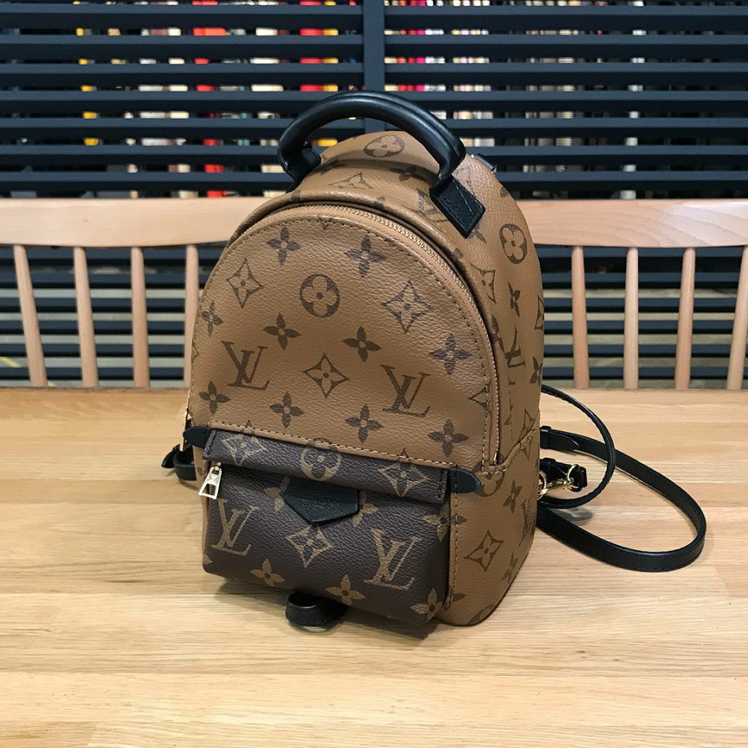 LOUIS VUITTON - 超美品 ルイヴィトン モノグラムリバース パームスプリングス バックパック ミニ