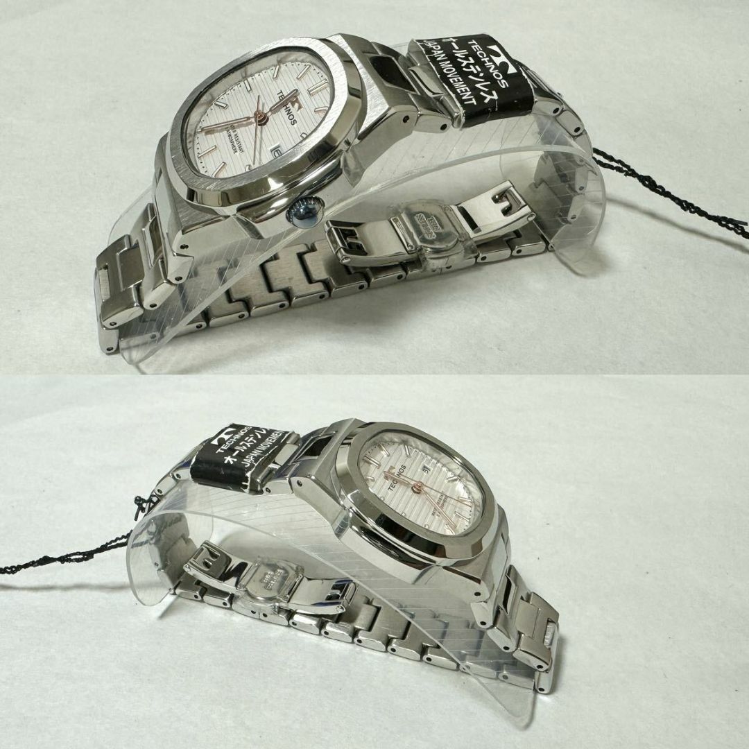 TECHNOS - ☆極美品☆ テクノス 腕時計 T9902 クォーツ ステンレス ブレスの通販 by シンちゃん's shop|テクノスならラクマ TECHNOS - ☆極美品☆ テクノス 腕時計 T9902 クォーツ ステンレス ブレスの通販 by シンちゃん's shop|テクノスならラクマ