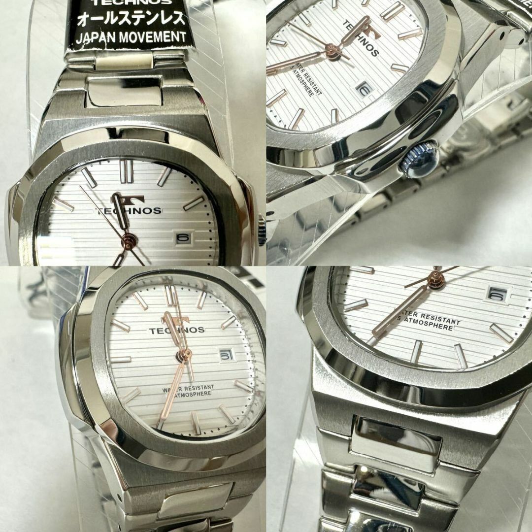 TECHNOS - ☆極美品☆ テクノス 腕時計 T9902 クォーツ ステンレス ブレスの通販 by シンちゃん's shop|テクノスならラクマ TECHNOS - ☆極美品☆ テクノス 腕時計 T9902 クォーツ ステンレス ブレスの通販 by シンちゃん's shop|テクノスならラクマ