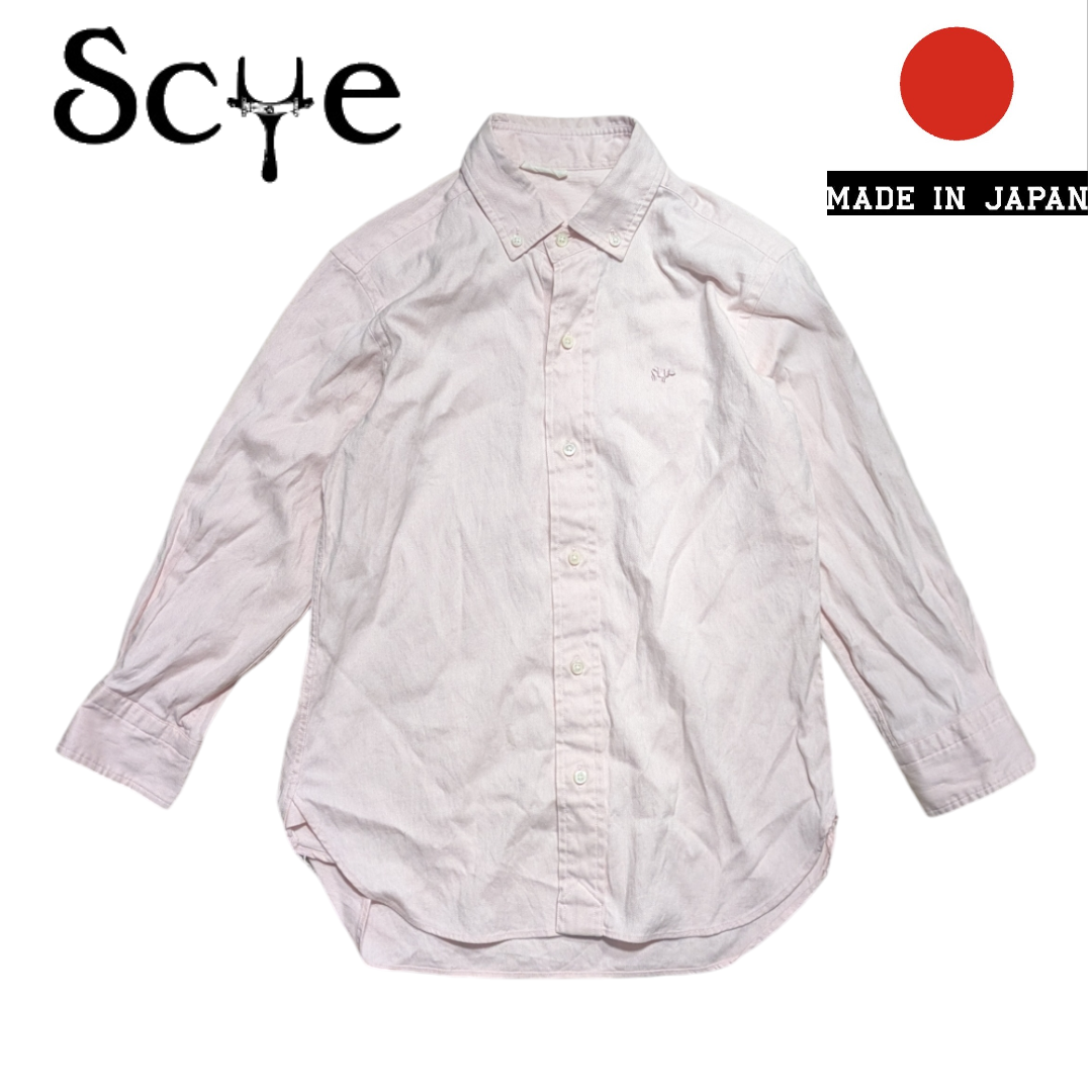 サイ SCYE シャツ Scye サイ ボタンダウンシャツ FINX Cotton Oxford B.D Collar