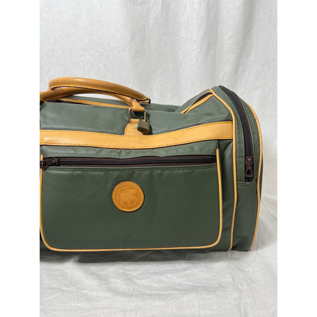 HUNTING WORLD - Q124 HUNTING WORLD ボストンバッグ 鞄 bagの HUNTING WORLD - Q124 HUNTING WORLD ボストンバッグ 鞄 bagの