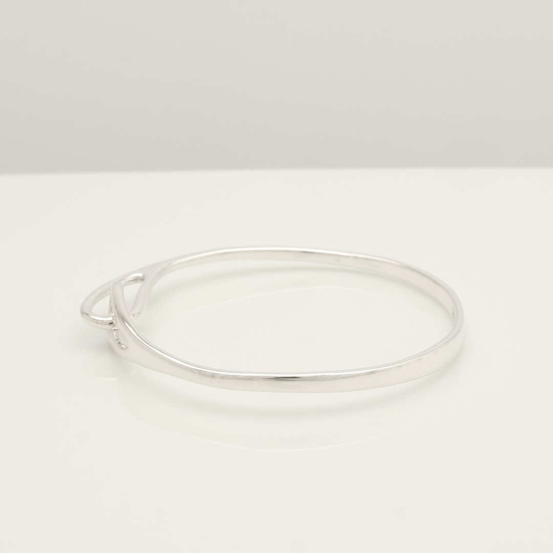 美品】TIFFANY&Co. ダブル ループ バングル ブレスレット