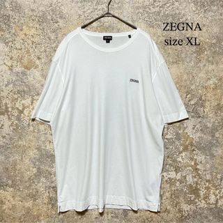 エルメネジルドゼニア(Ermenegildo Zegna)のZEGNA ゼニア ロゴ刺繍 Tシャツ オーバーサイズ(Tシャツ/カットソー(半袖/袖なし))