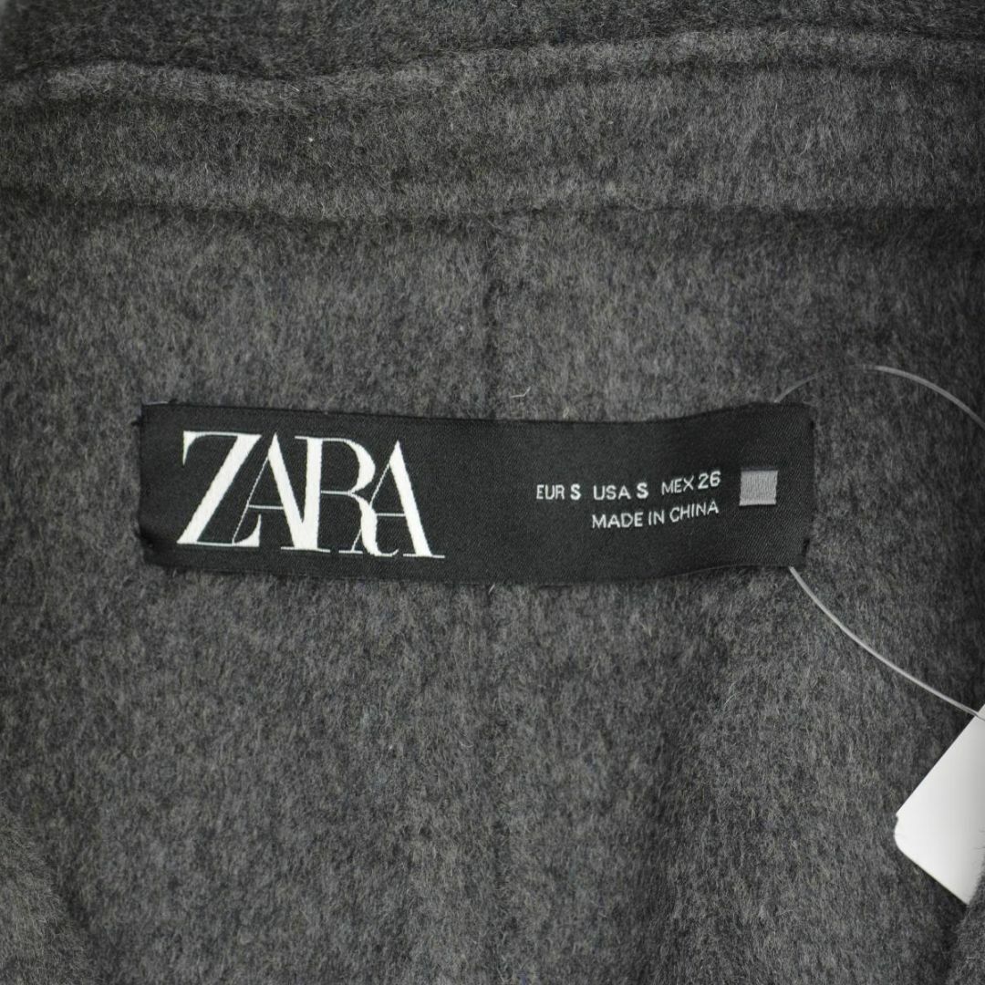 ZARA - 【ZARA】8491/021/802 オーバーサイズ ダブルコートの ZARA - 【ZARA】8491/021/802 オーバーサイズ ダブルコートの