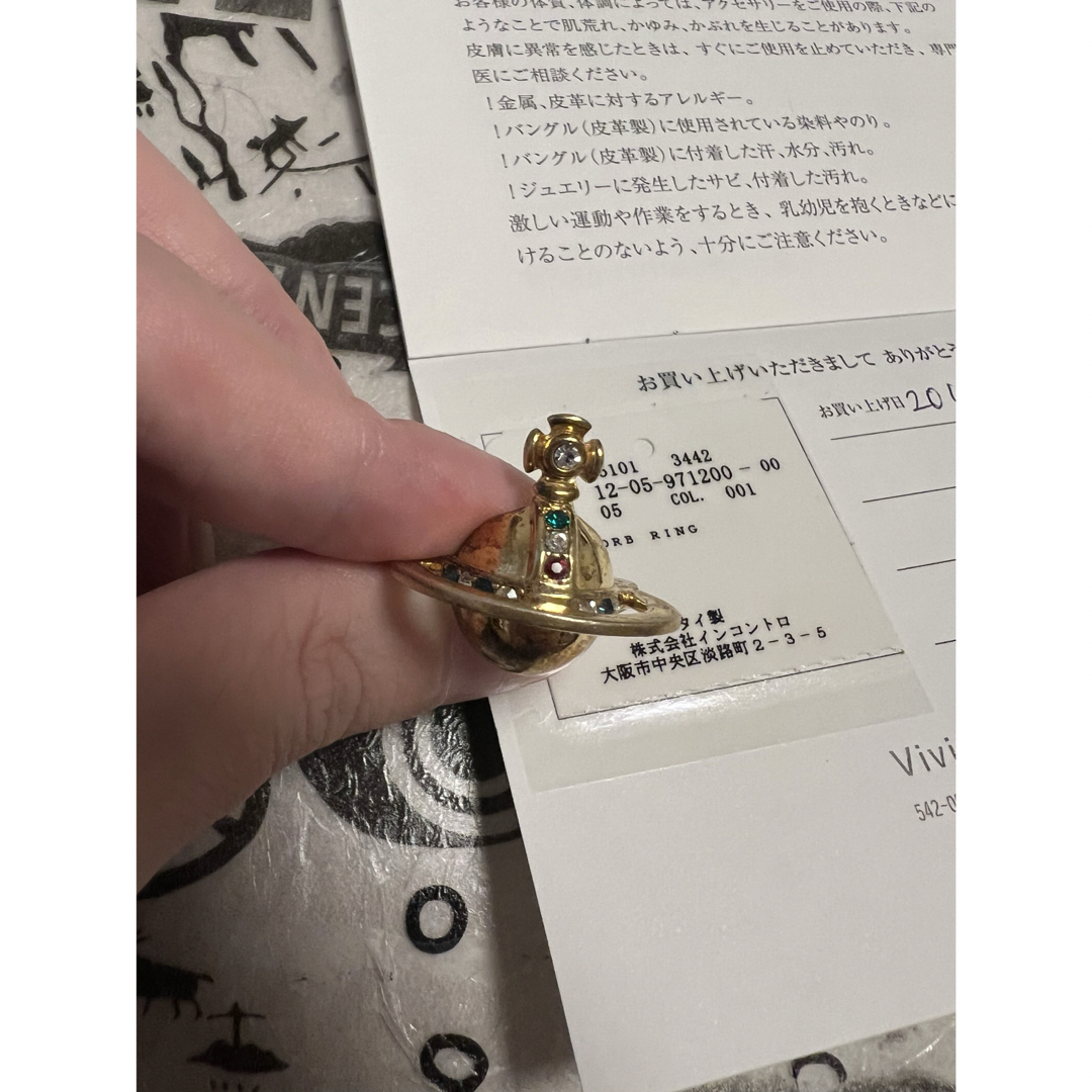 Vivienne westwood 現行のソリッドオーブリング Vivienne westwood 現行のソリッドオーブリング