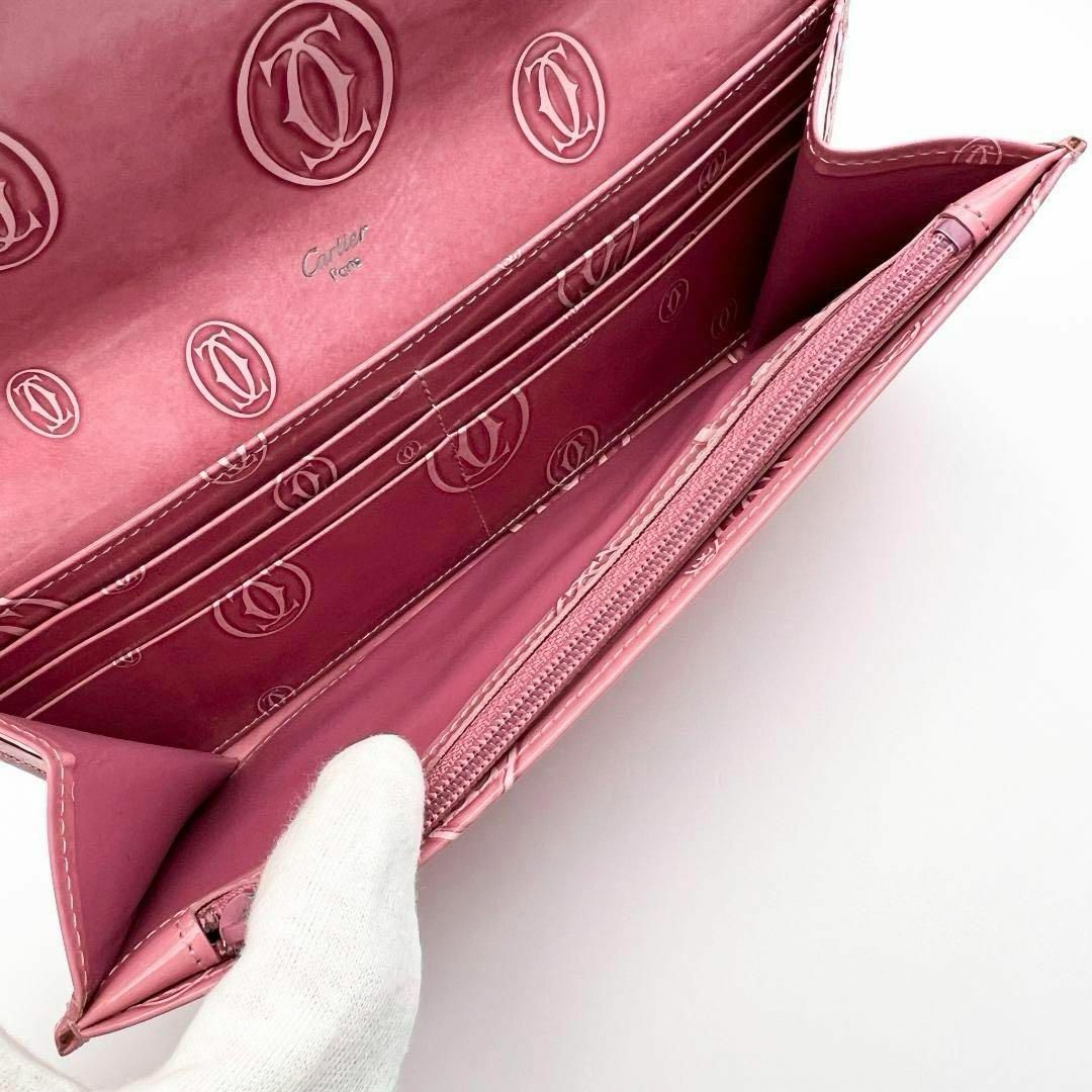 Cartier - 【人気希少色】カルティエ レディース 財布 長財布 Cartier - 【人気希少色】カルティエ レディース 財布 長財布