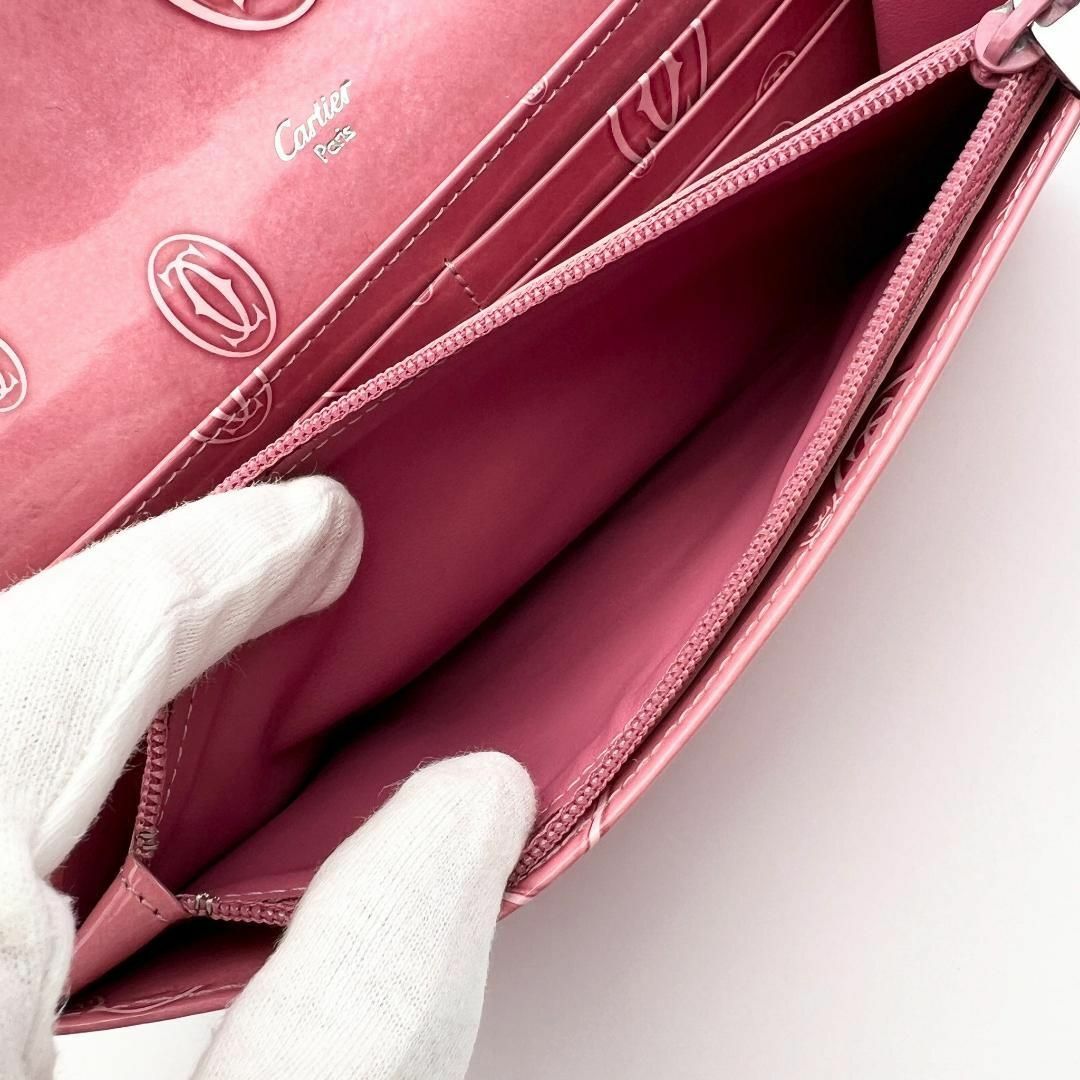Cartier - 【人気希少色】カルティエ レディース 財布 長財布 Cartier - 【人気希少色】カルティエ レディース 財布 長財布