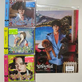 【SHINee・KEY】『Tongue Tied』(4形態セット＋特典トレカ)① SHINEE KEY JAPAN Tongue Tied CD 