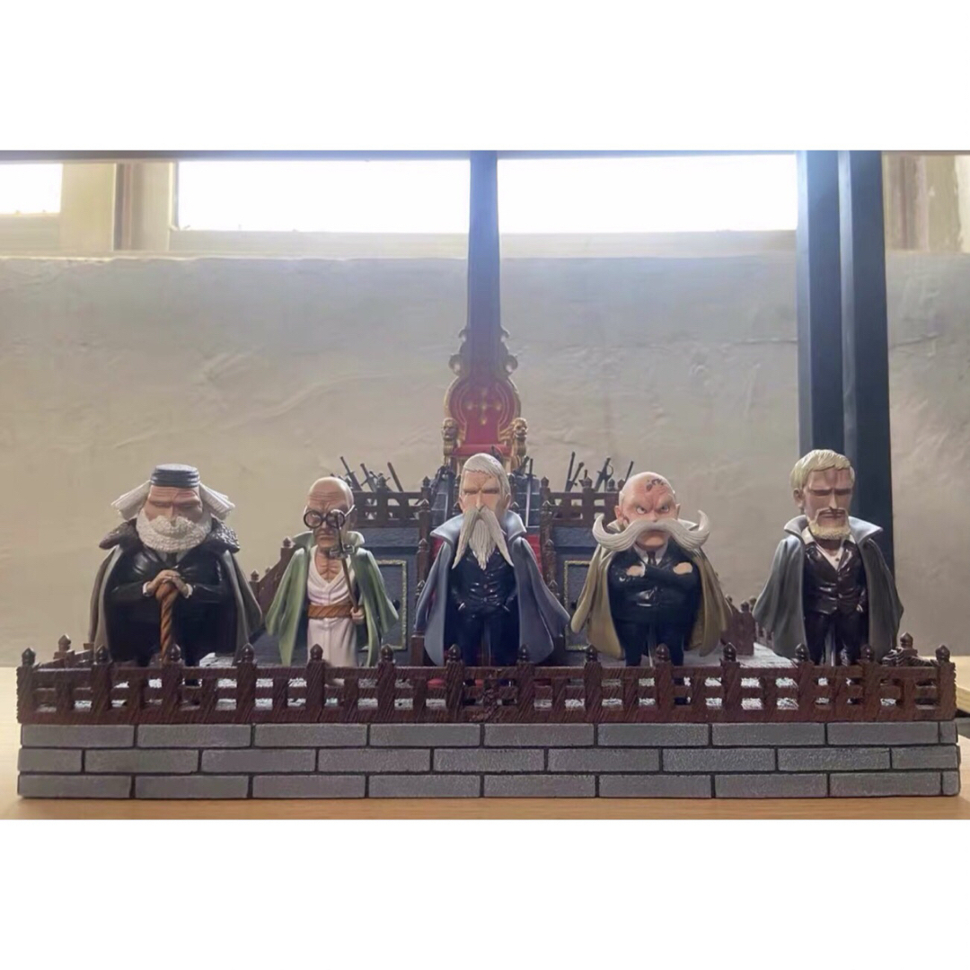 ワンピース One piece 五老星 ごろうせい ガレージキット GKの ワンピース One piece 五老星 ごろうせい ガレージキット GKの