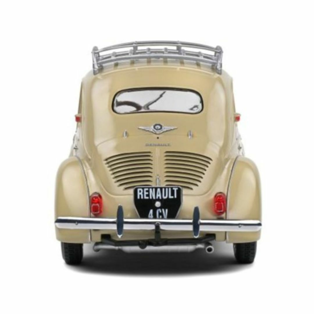 1/18 ルノー4CV 1956 サンドイエロー RENAULT SOLIDO製 エンタメ/ホビーのおもちゃ/ぬいぐるみ(ミニカー)の商品写真