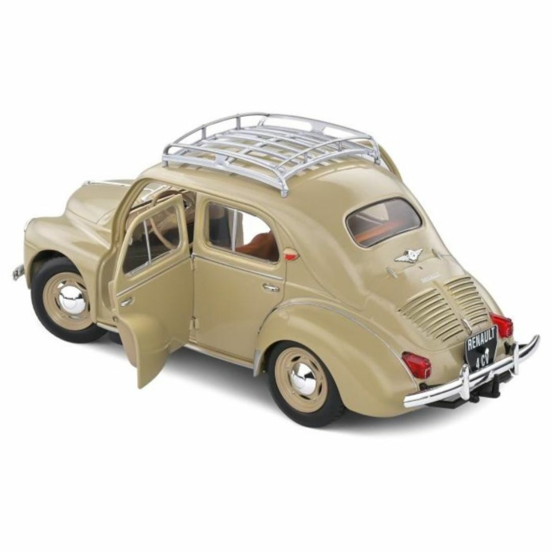 1/18 ルノー4CV 1956 サンドイエロー RENAULT SOLIDO製 エンタメ/ホビーのおもちゃ/ぬいぐるみ(ミニカー)の商品写真