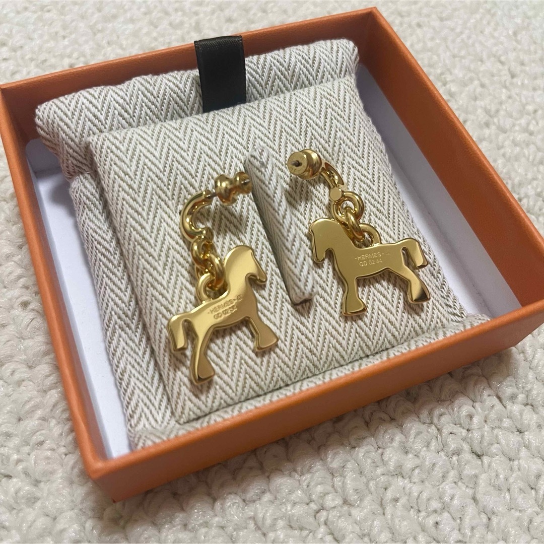 HERMES - 【新品・未使用】エルメス ピアス シュヴァルグランド HERMES - 【新品・未使用】エルメス ピアス シュヴァルグランド