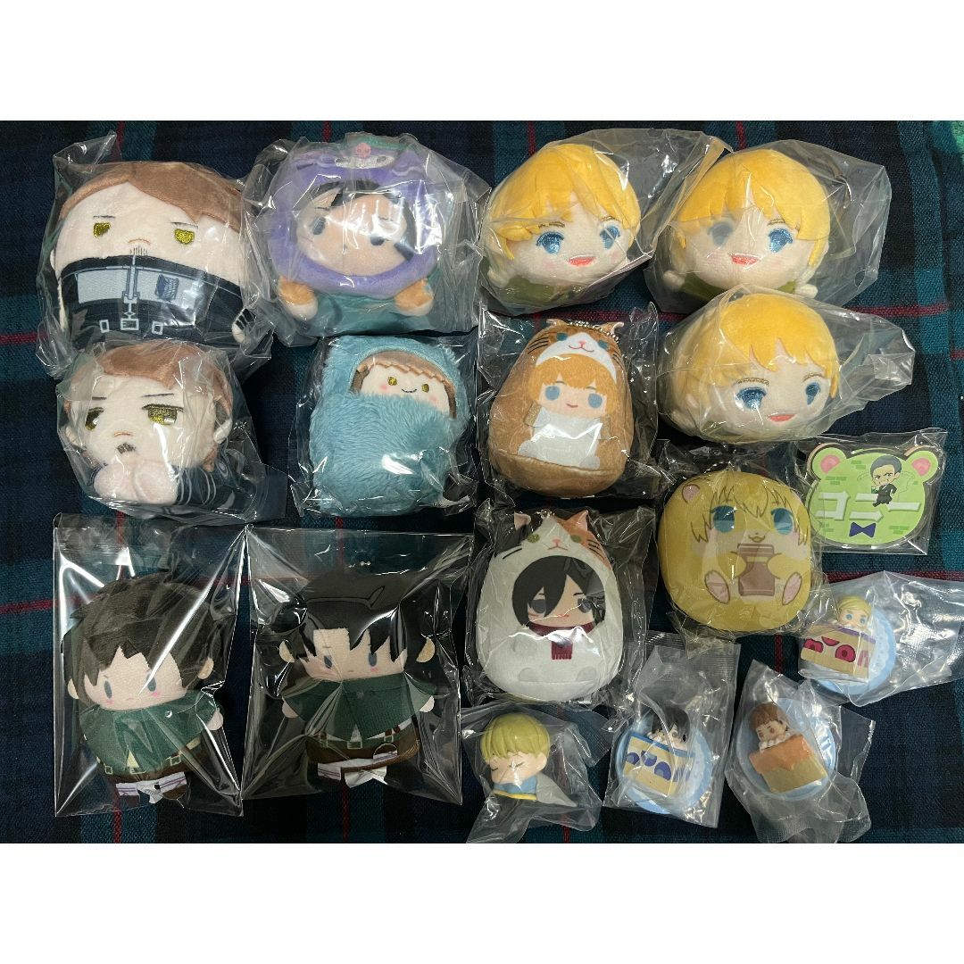 進撃の巨人 ぬいぐるみ等 グッズセット