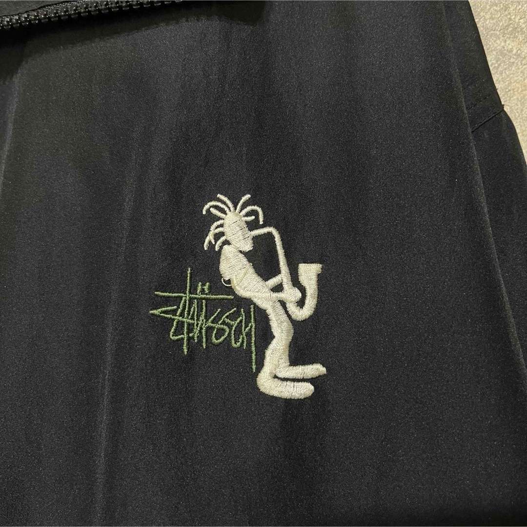 STUSSY - USA製 STUSSY コーチジャケット ロゴ刺繍 シャドーマン STUSSY - USA製 STUSSY コーチジャケット ロゴ刺繍 シャドーマン