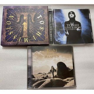 X JAPAN TOSHI CD色々3枚　used(ポップス/ロック(邦楽))