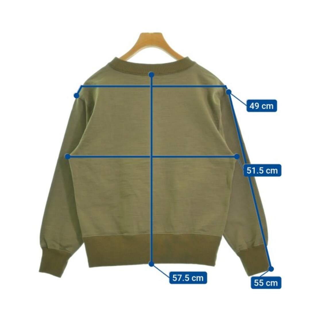 NIGEL CABOURN Tシャツ・カットソー 44(S位) カーキ 【古着】 NIGEL CABOURN Tシャツ・カットソー 44(S位) カーキ 【古着】