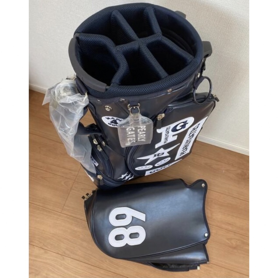 3点 パーリーゲイツ 【定番】合皮スタンド式 キャディバッグ 3点 パーリーゲイツ 【定番】合皮スタンド式 キャディバッグ