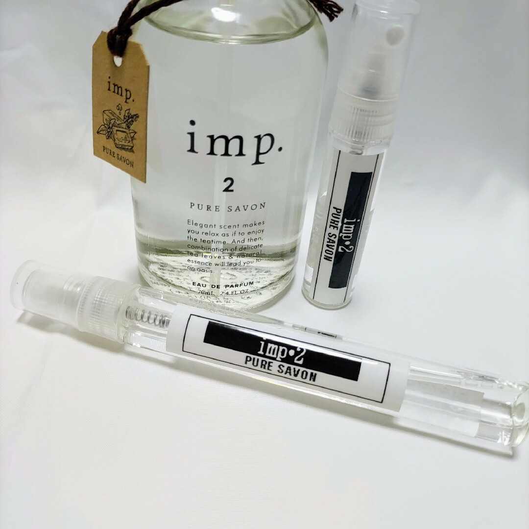 imp - インプ シアーコットン ピュアサボン 各2ml人気の香り2