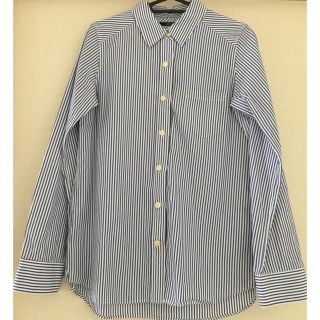 ロッソ(ROSSO)の白×ネイビーストライプシャツ♡(シャツ/ブラウス(長袖/七分))