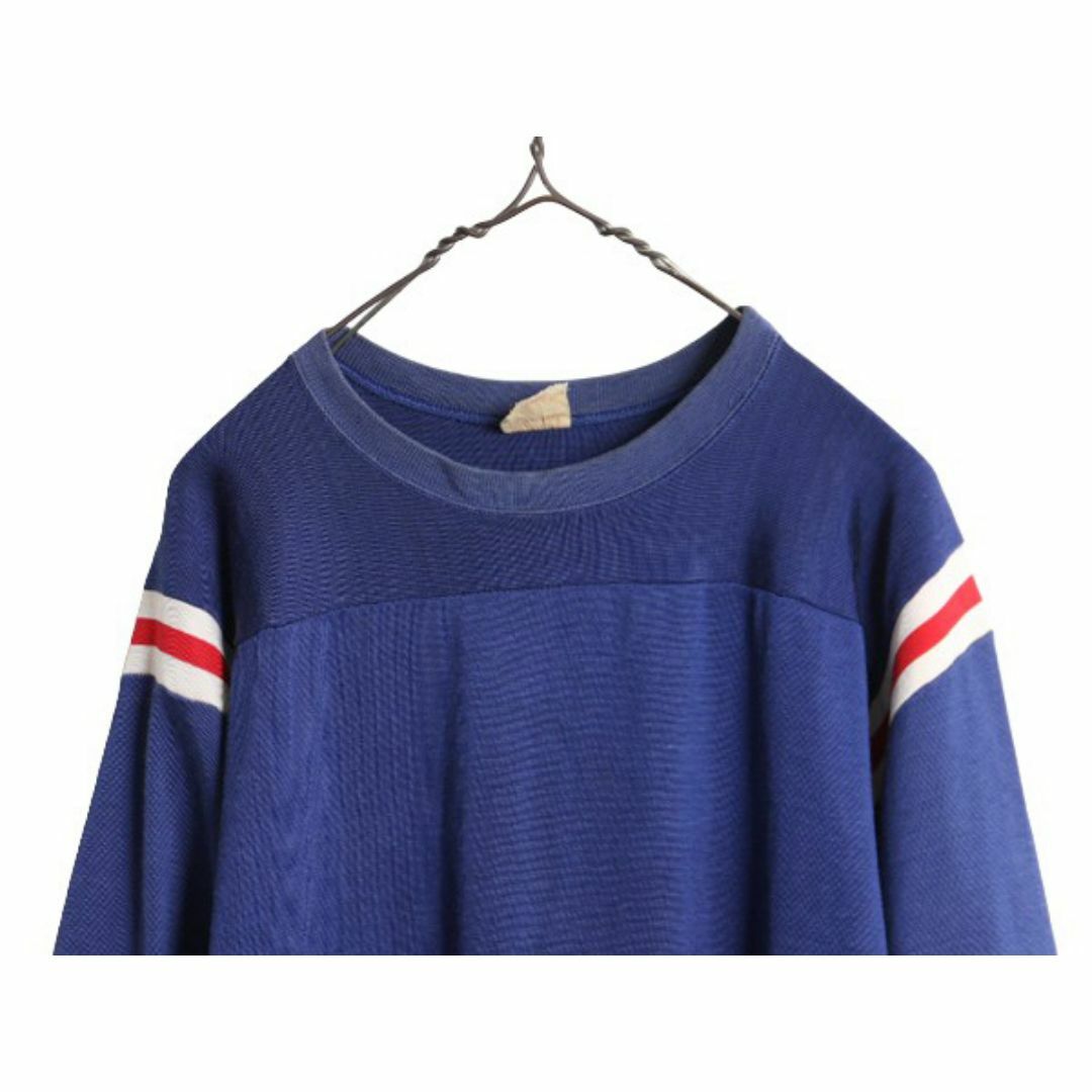 50s USA製 EMPIRE フットボール Tシャツ メンズ L / 古着 50年代 50s USA製 EMPIRE フットボール Tシャツ メンズ L / 古着 50年代