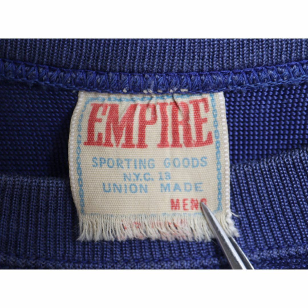 50s USA製 EMPIRE フットボール Tシャツ メンズ L / 古着 50年代 50s USA製 EMPIRE フットボール Tシャツ メンズ L / 古着 50年代