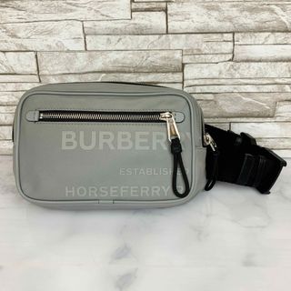 BURBERRY - 美品⭐️バーバリー ブランド デカロゴ バムバッグ BURBERRY - 美品⭐️バーバリー ブランド デカロゴ バムバッグ