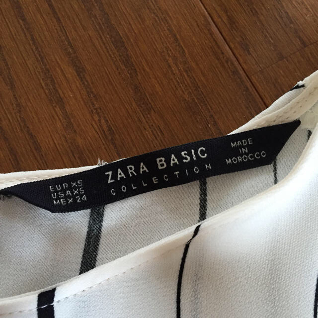 ZARA(ザラ)のZARA ノースリーブ ブラウス レディースのトップス(シャツ/ブラウス(半袖/袖なし))の商品写真