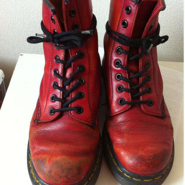 Dr.Martens(ドクターマーチン)のused▽ドクターマーチン・8ホール レディースの靴/シューズ(ブーツ)の商品写真