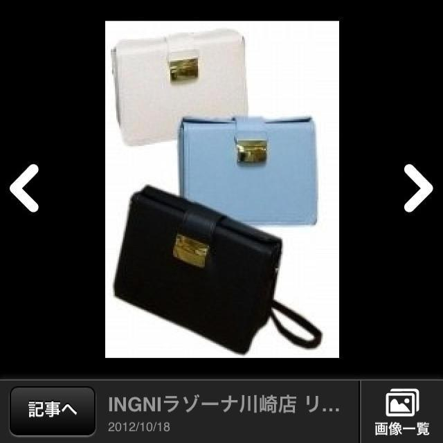 INGNI(イング)のINGNI スクエアバッグ レディースのバッグ(ショルダーバッグ)の商品写真