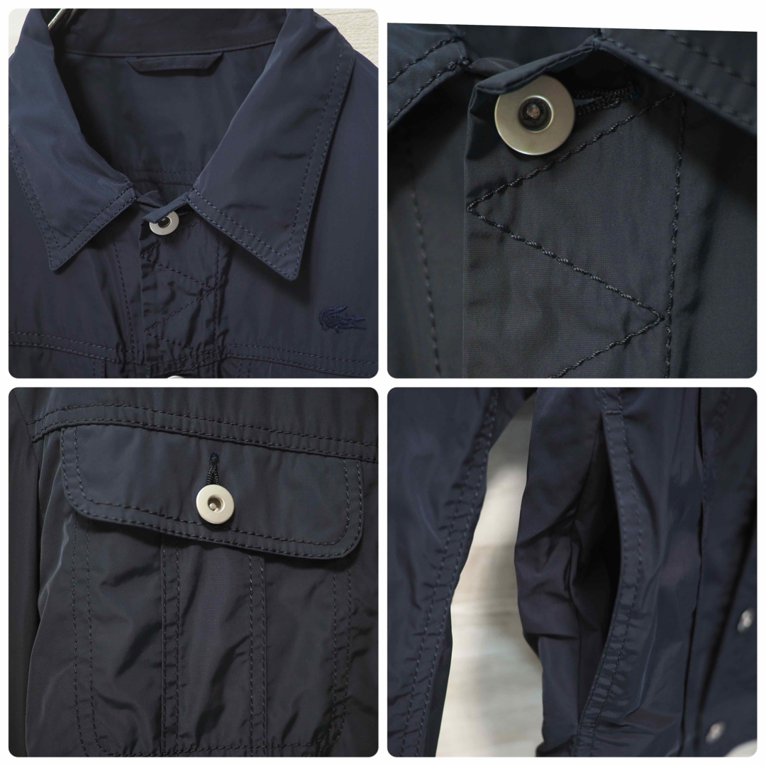 LACOSTE - LACOSTE 16SS Polyester Jean Jakcket-4の通販 by LACOSTE - LACOSTE 16SS Polyester Jean Jakcket-4の通販 by