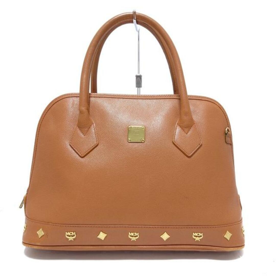 MCM バッグ ブラウン レザー (MCM(エムシーエム) / エムシー MCM バッグ ブラウン レザー (MCM(エムシーエム) / エムシー