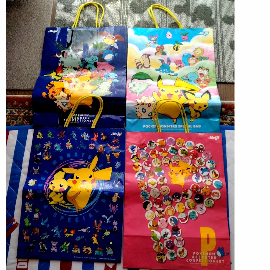 明治 - Meiji ポケモン紙袋4枚セットの通販 by oic's shop 明治 - Meiji ポケモン紙袋4枚セットの通販 by oic's shop