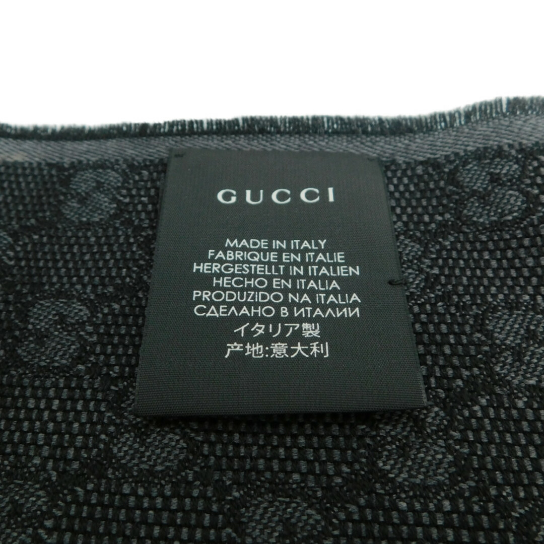 GUCCI - GUCCI グッチ GGパターンマフラー 147351 シルク×ウール GUCCI - GUCCI グッチ GGパターンマフラー 147351 シルク×ウール