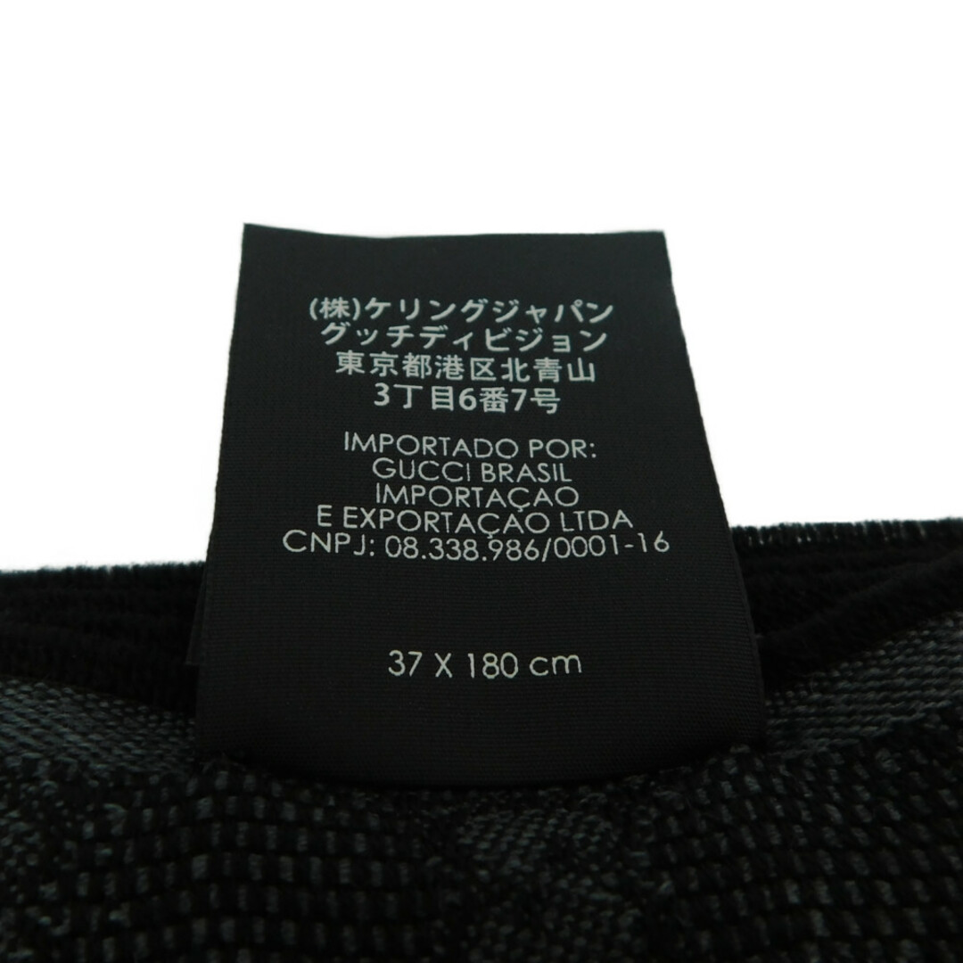 GUCCI - GUCCI グッチ GGパターンマフラー 147351 シルク×ウール GUCCI - GUCCI グッチ GGパターンマフラー 147351 シルク×ウール