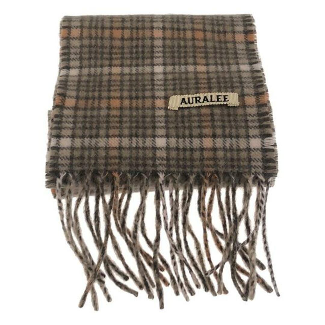 AURALEE - AURALEE / オーラリー | CASHMERE CHECK NARROW STOLE AURALEE - AURALEE / オーラリー | CASHMERE CHECK NARROW STOLE
