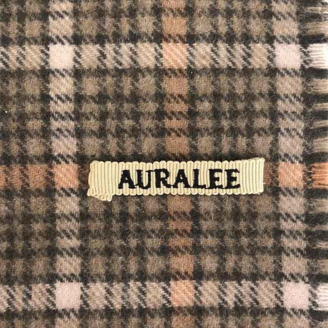 AURALEE - AURALEE / オーラリー | CASHMERE CHECK NARROW STOLE AURALEE - AURALEE / オーラリー | CASHMERE CHECK NARROW STOLE