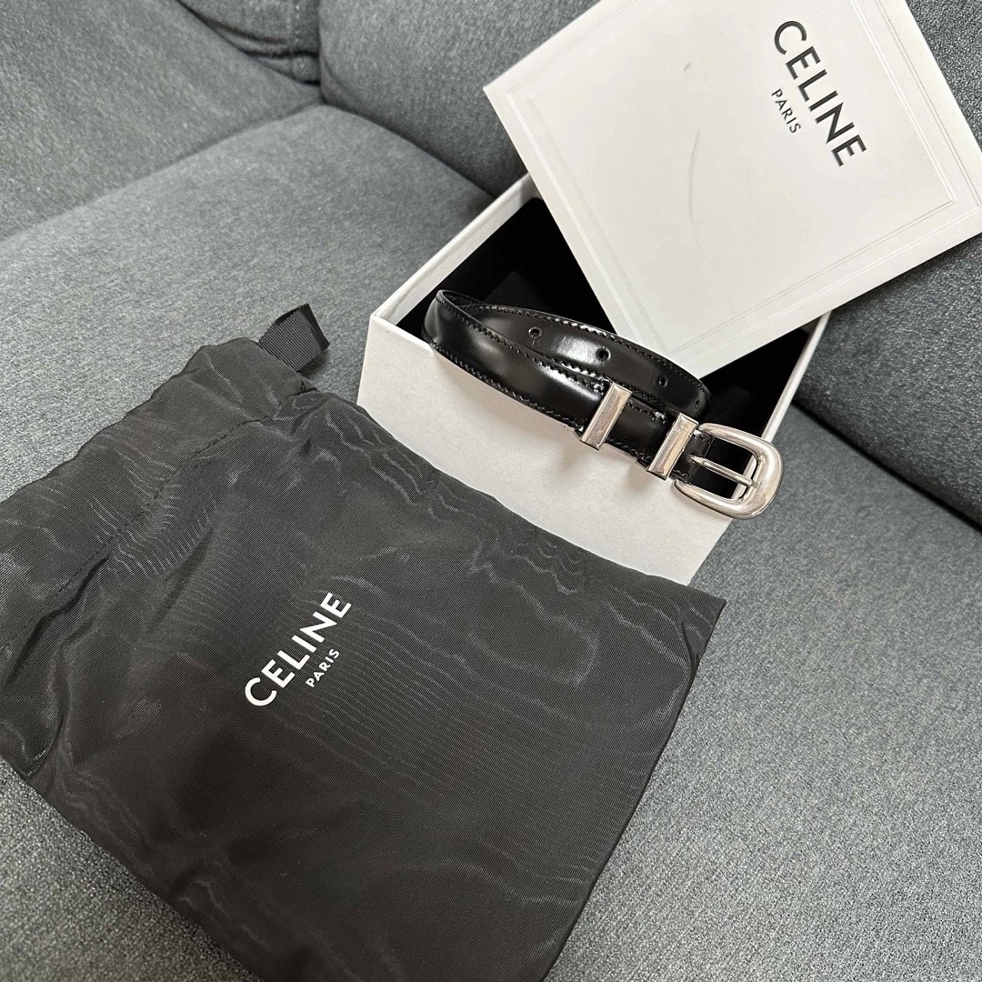 CELINE スモール ウエスタン ベルト トリヨンレザー CELINE スモール ウエスタン ベルト トリヨンレザー (CELINE