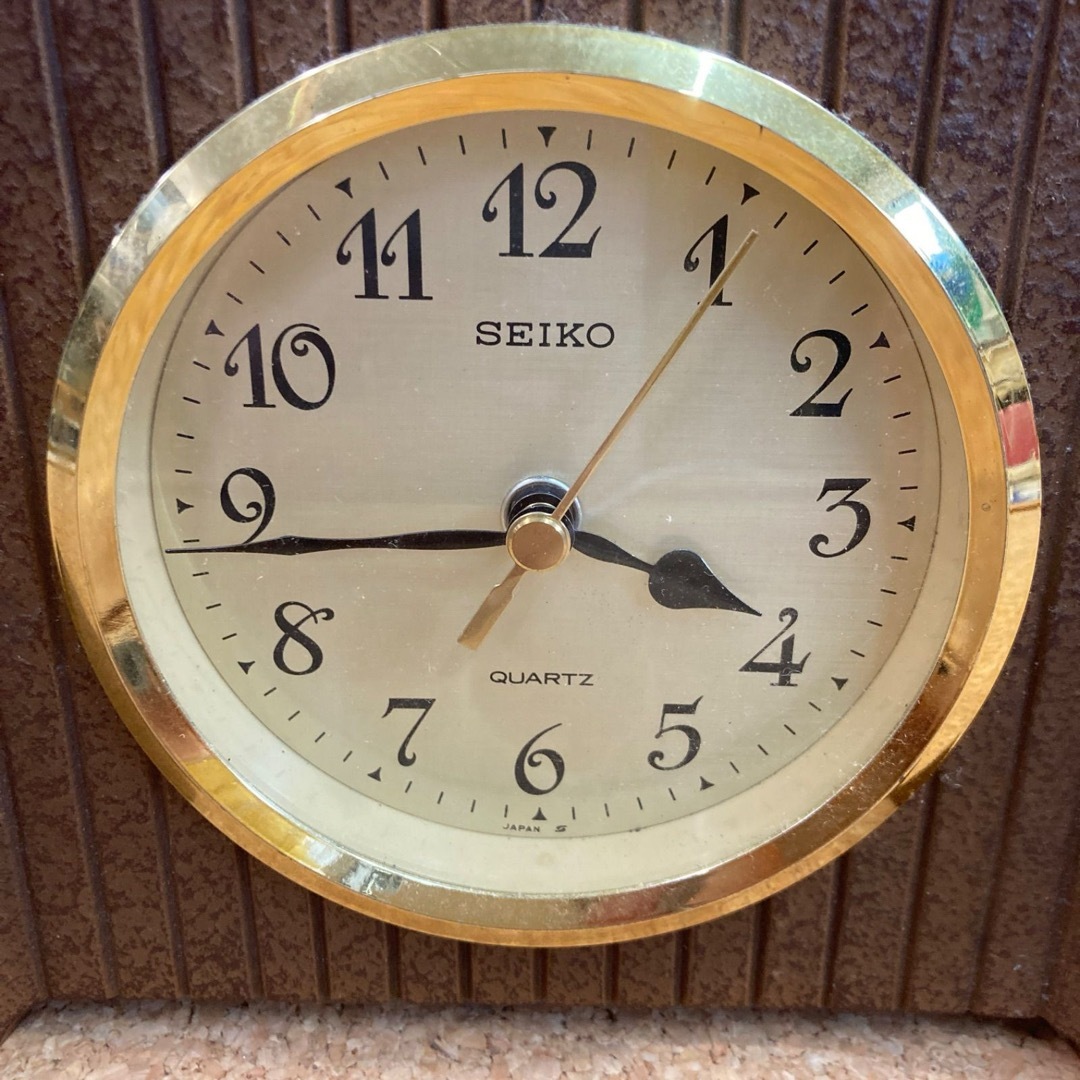 SEIKO - 記念品 SEIKO 置き時計 アンティーク 昭和レトロの通販 SEIKO - 記念品 SEIKO 置き時計 アンティーク 昭和レトロの通販