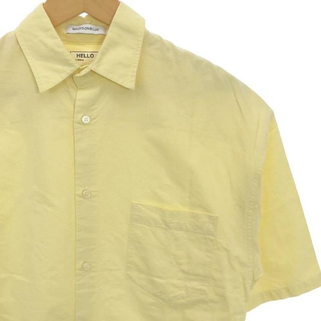 MADISONBLUE J.BRADLEY SHIRT OX イエロー 01 MADISONBLUE J.BRADLEY SHIRT OX イエロー 01