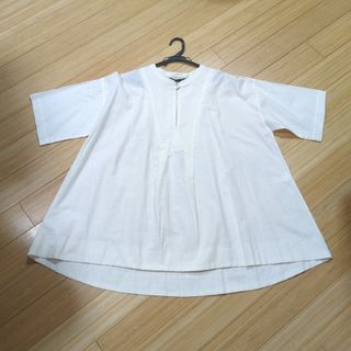 サマンサモスモス(SM2)のサマンサモスモス綿麻ブラウス新品(シャツ/ブラウス(半袖/袖なし))