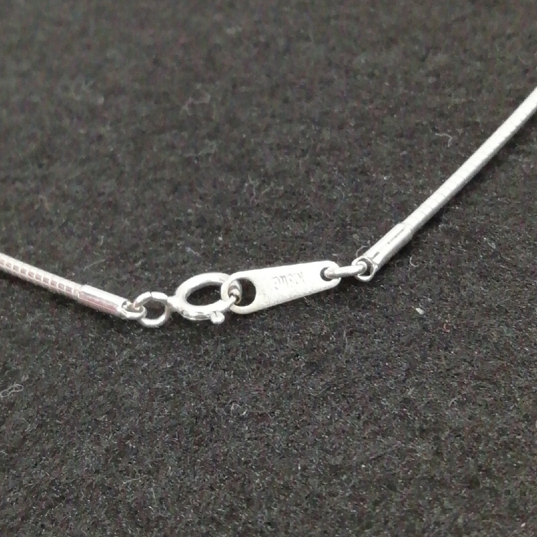 K18WG✨シンプル✨Ωオメガネックレス✨しなやかタッチ✨オシャレ K18WG✨シンプル✨Ωオメガネックレス✨しなやかタッチ✨オシャレ