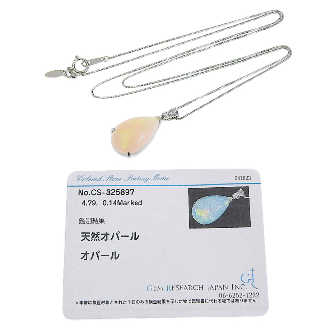 本物保証】 鑑付 新品同様 ペアシェイプネックレス Pt850/Pt900 本物保証】 鑑付 新品同様 ペアシェイプネックレス Pt850/Pt900