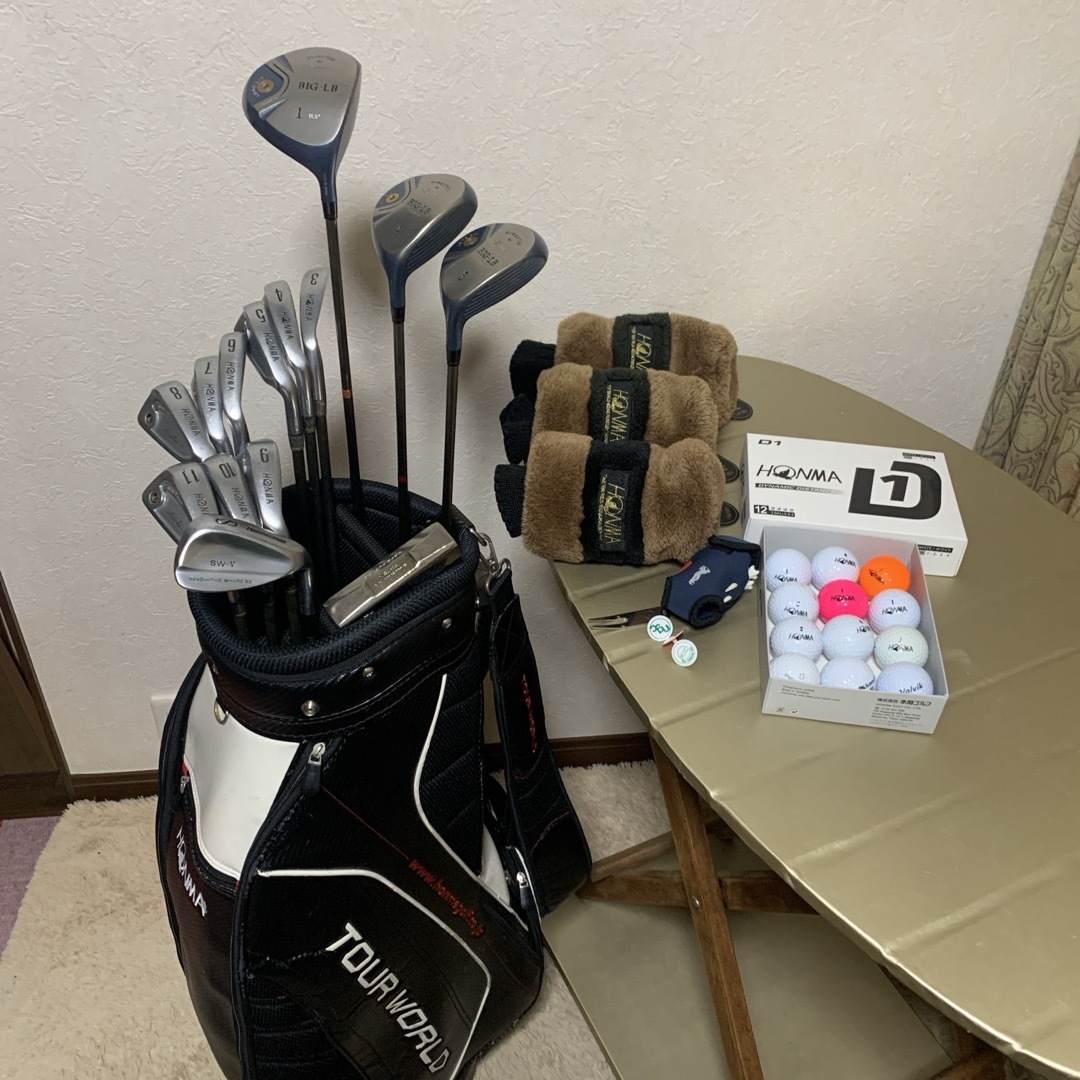 格安名器‼️超高級メンズゴルフセット豪華14本Hiro Honma⭐️50 格安名器‼️超高級メンズゴルフセット豪華14本Hiro Honma⭐️50