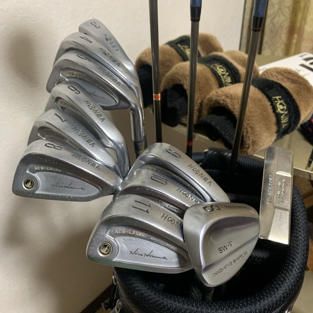 格安名器‼️超高級メンズゴルフセット豪華14本Hiro Honma⭐️50 格安名器‼️超高級メンズゴルフセット豪華14本Hiro Honma⭐️50